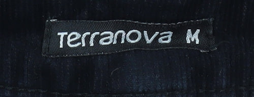Terranova Women's Black Corduroy Skinny Trousers Size M