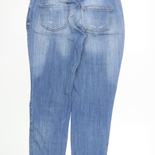 LCW Jeans Men's Blue Distressed Straight Denim 26in