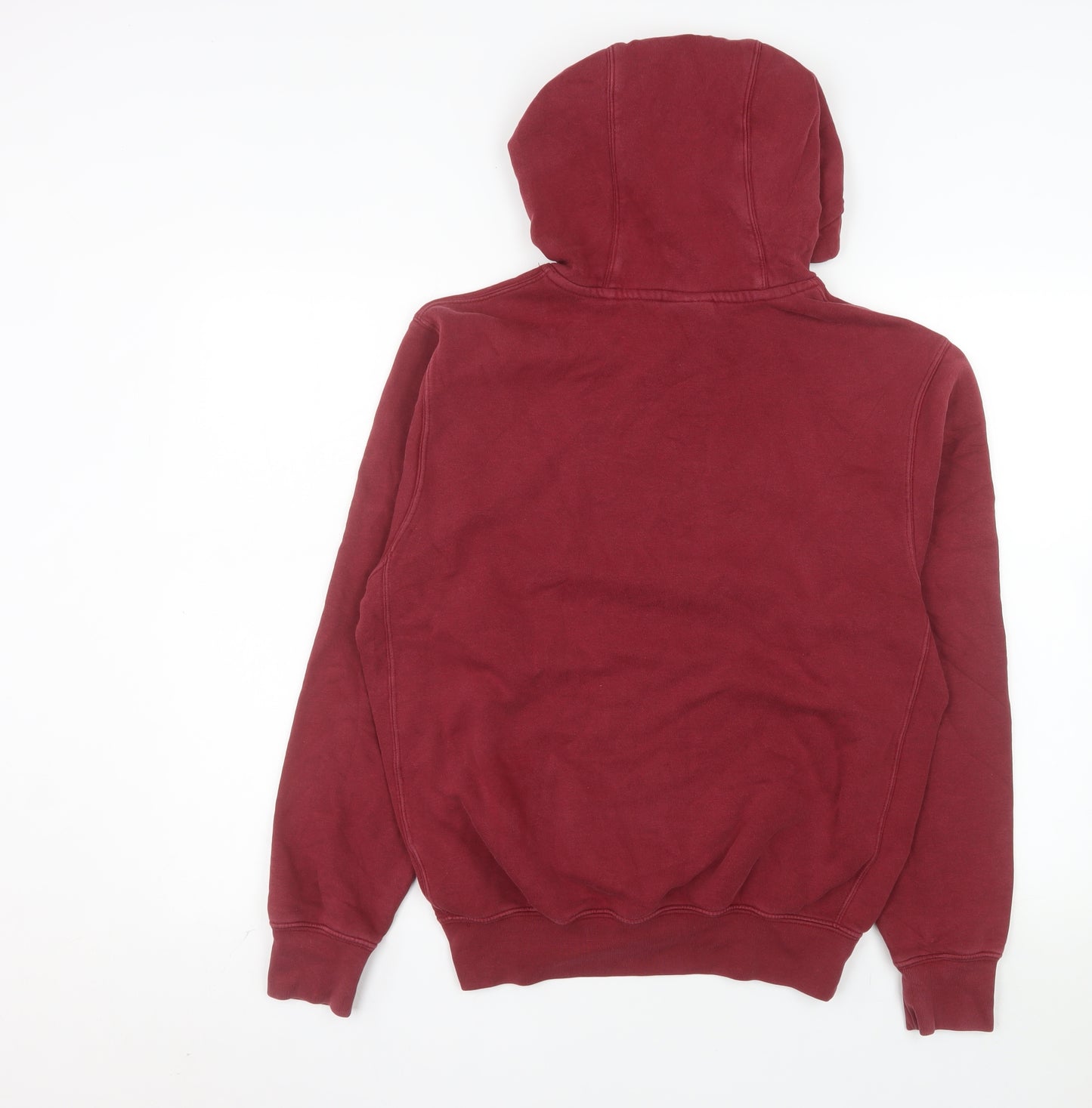 Nike Men's Red Pullover Hoodie XS Graphic Sports Fleece