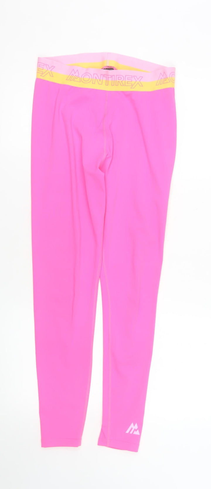 Montirex Womens Pink Slim Fit Leggings Size M Activewear