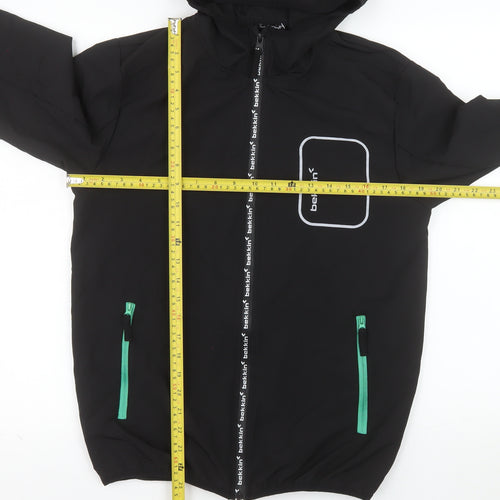 Bekking Men's Black M Windbreaker Hooded Jacket