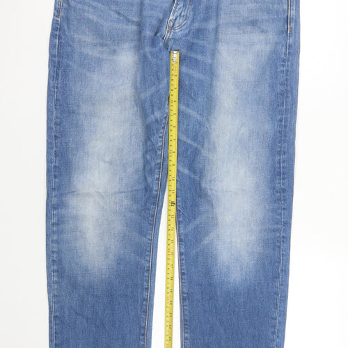 Gap 1969 Men's Blue Standard Tapered Denim Jeans Size 36X32