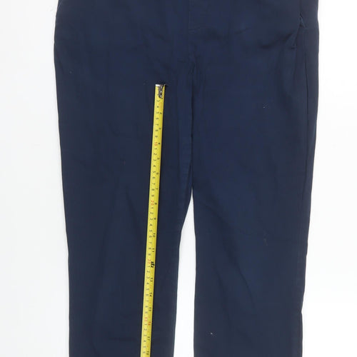 Dunnes Stores Women's Blue Chino Trousers Size 14