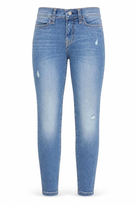 Front view of Tommy Hilfiger Women Blue Jegging Jeans, size 4 Slim, Stretch Denim