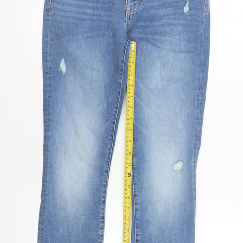 Tommy Hilfiger Women Blue Jegging Jeans Size 4 Slim Stretch Denim