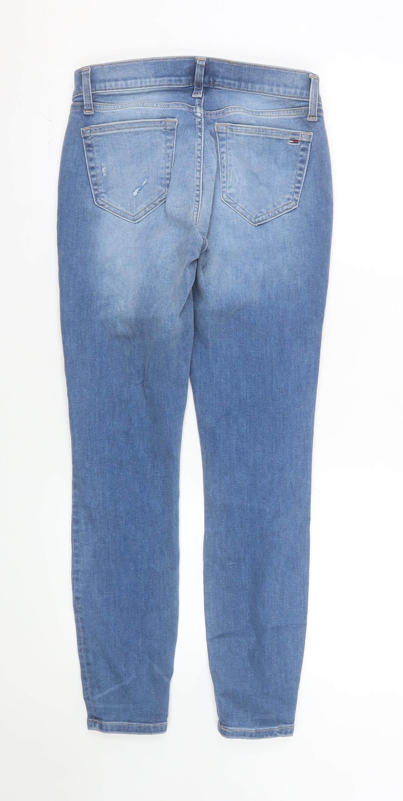 Tommy Hilfiger Women Blue Jegging Jeans Size 4 Slim Stretch Denim