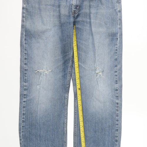 Levi's Men's Blue 514 Straight Fit Jeans W36 L32