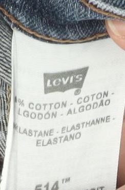 Levi's Men's Blue 514 Straight Fit Jeans W36 L32