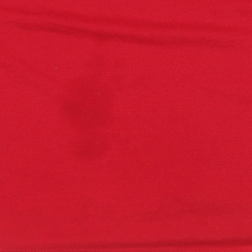 Jinhaolai Men’s Red 4XL Cotton Blend Golf Polo Shirt