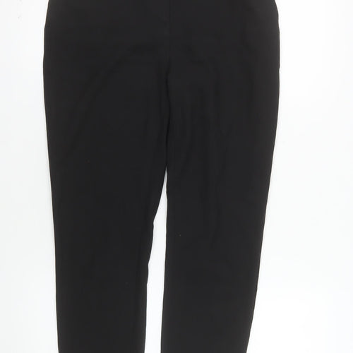 Next Women’s Black Slim Fit Tapered Tailored Trousers Size 8