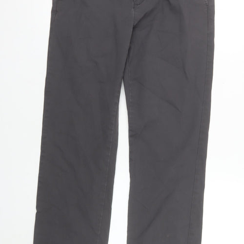 Dunnes Stores Men's Grey Chino Trousers 30W 32L Slim Fit