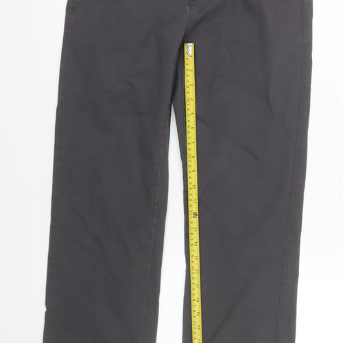 Dunnes Stores Men's Grey Chino Trousers 30W 32L Slim Fit