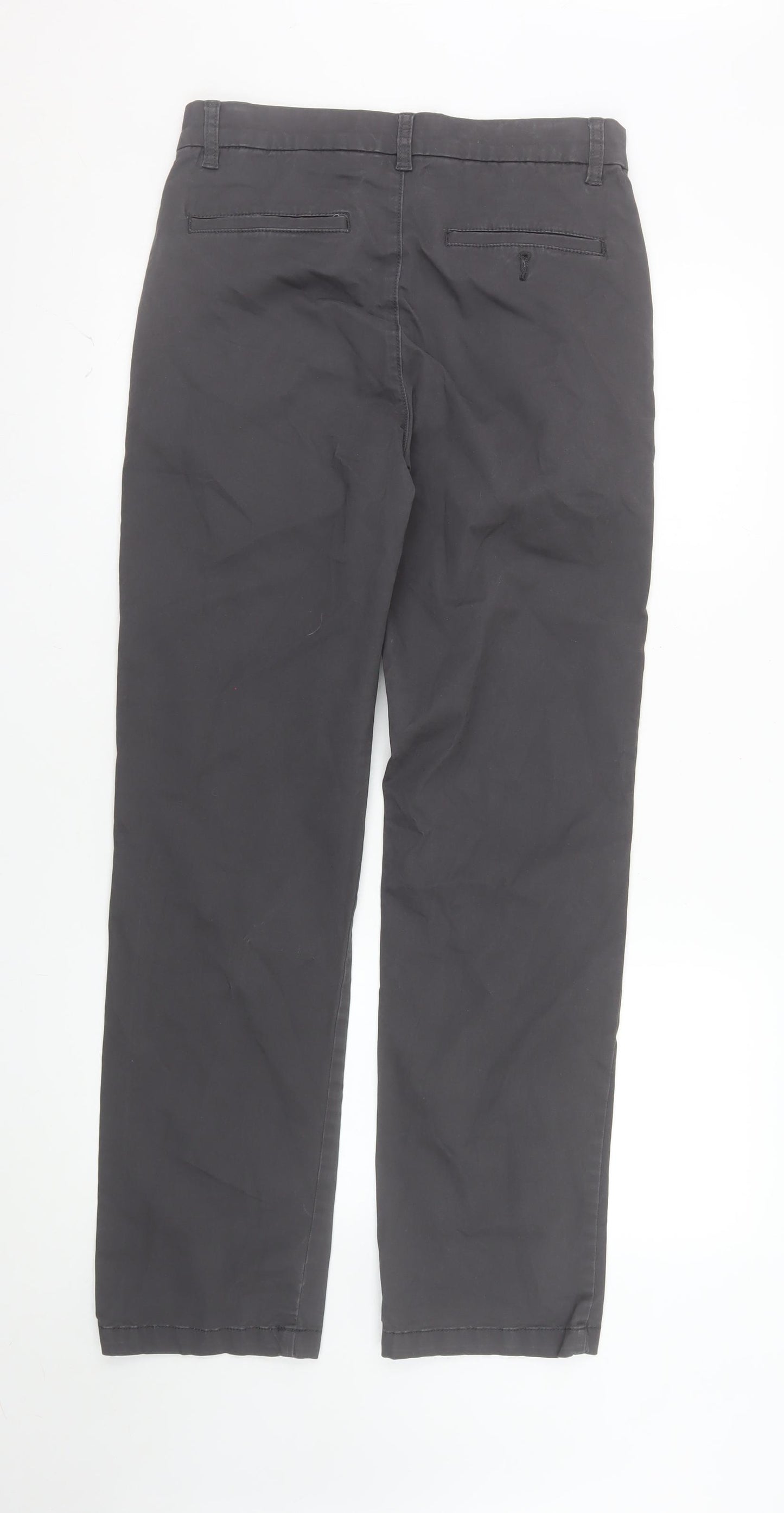 Dunnes Stores Men's Grey Chino Trousers 30W 32L Slim Fit