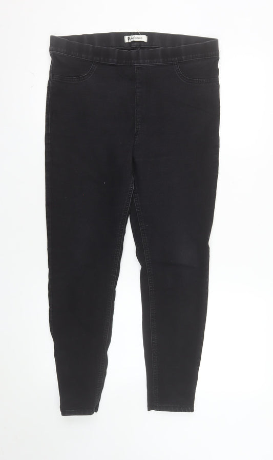 Marks and Spencer Womens Black Jegging Jeans Size 14 Short