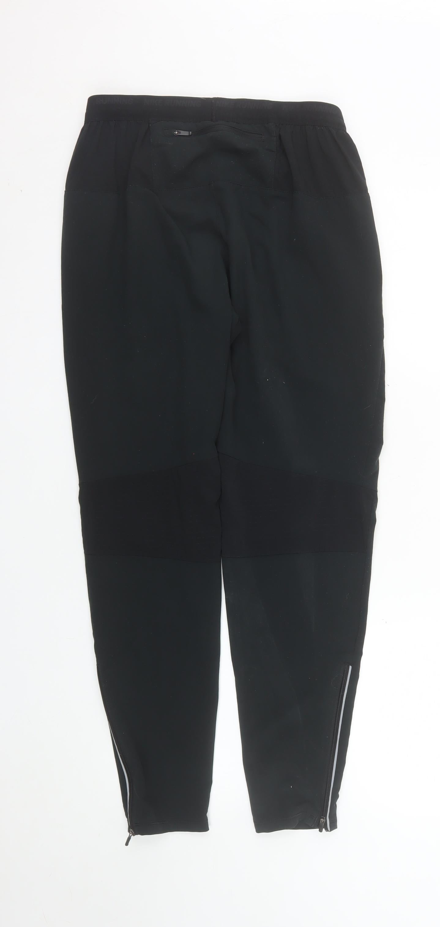 Nike Men's Black Dri-FIT Running Track Pants Size S