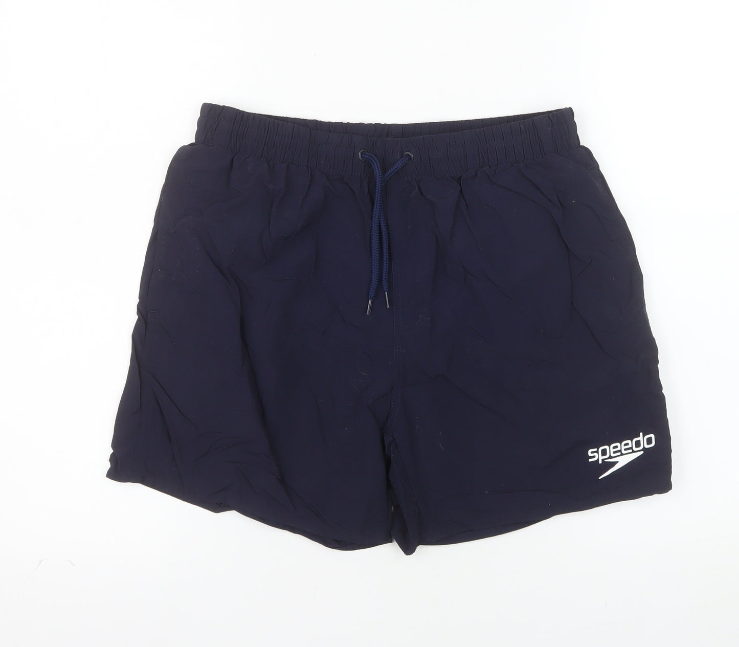 Speedo Men's Navy Blue Swim Shorts S Regular Fit Quick Dry