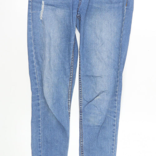 Denim Co. Womens Blue Skinny Mid Rise Stretch Jeans Size 10