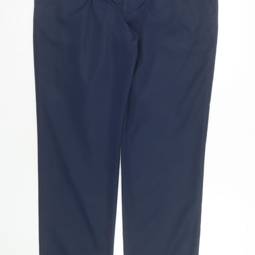 Padraig Harrington for Dunnes Stores Men's Navy Dress Pants 36in Waist Regular Leg Polyester