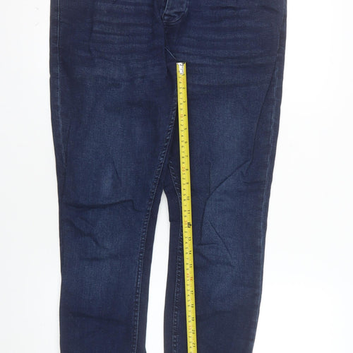 Fluid Men's Blue Skinny Jeans W34 L32 Slim Fit Denim