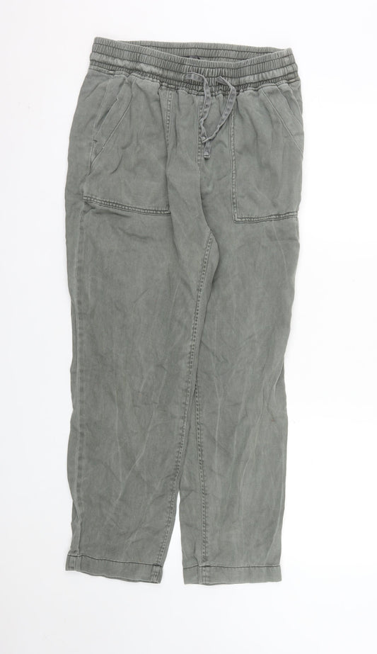 Dunnes Stores Men’s Grey Cargo Trousers M Regular Fit Cotton