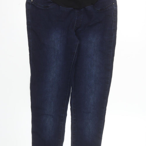 Dunnes Stores Women's Dark Blue Skinny Maternity Jeans Size 12