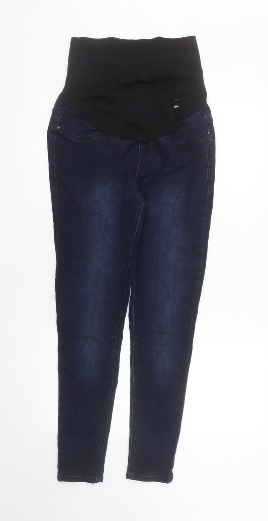 Dunnes Stores Women's Dark Blue Skinny Maternity Jeans Size 12