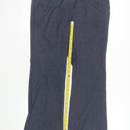 7th Avenue Women’s Blue Petite Dress Pants Size 8 Stretch Work Trousers