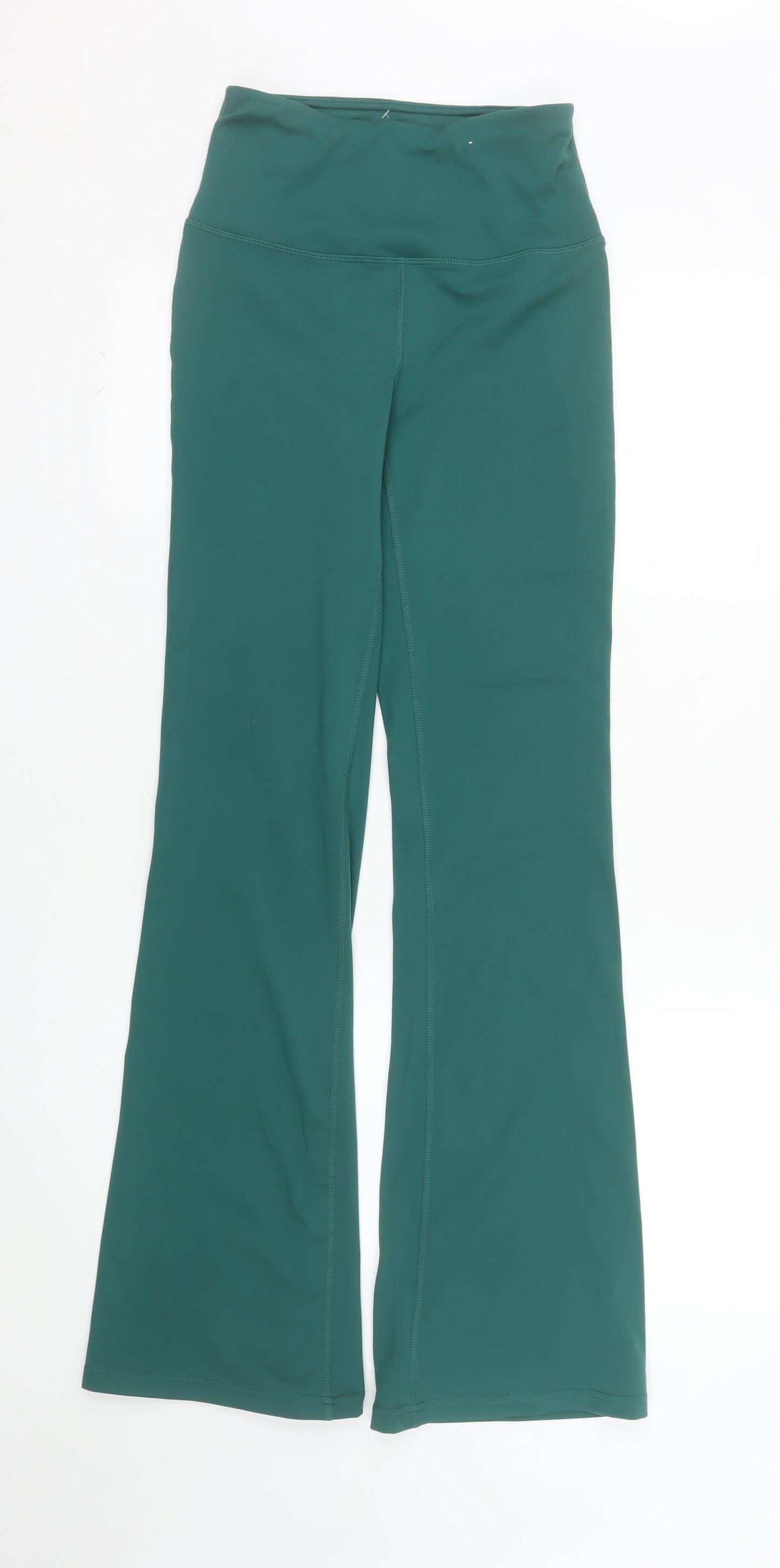 Dunnes Stores Women’s Green Flared Activewear Trousers XS