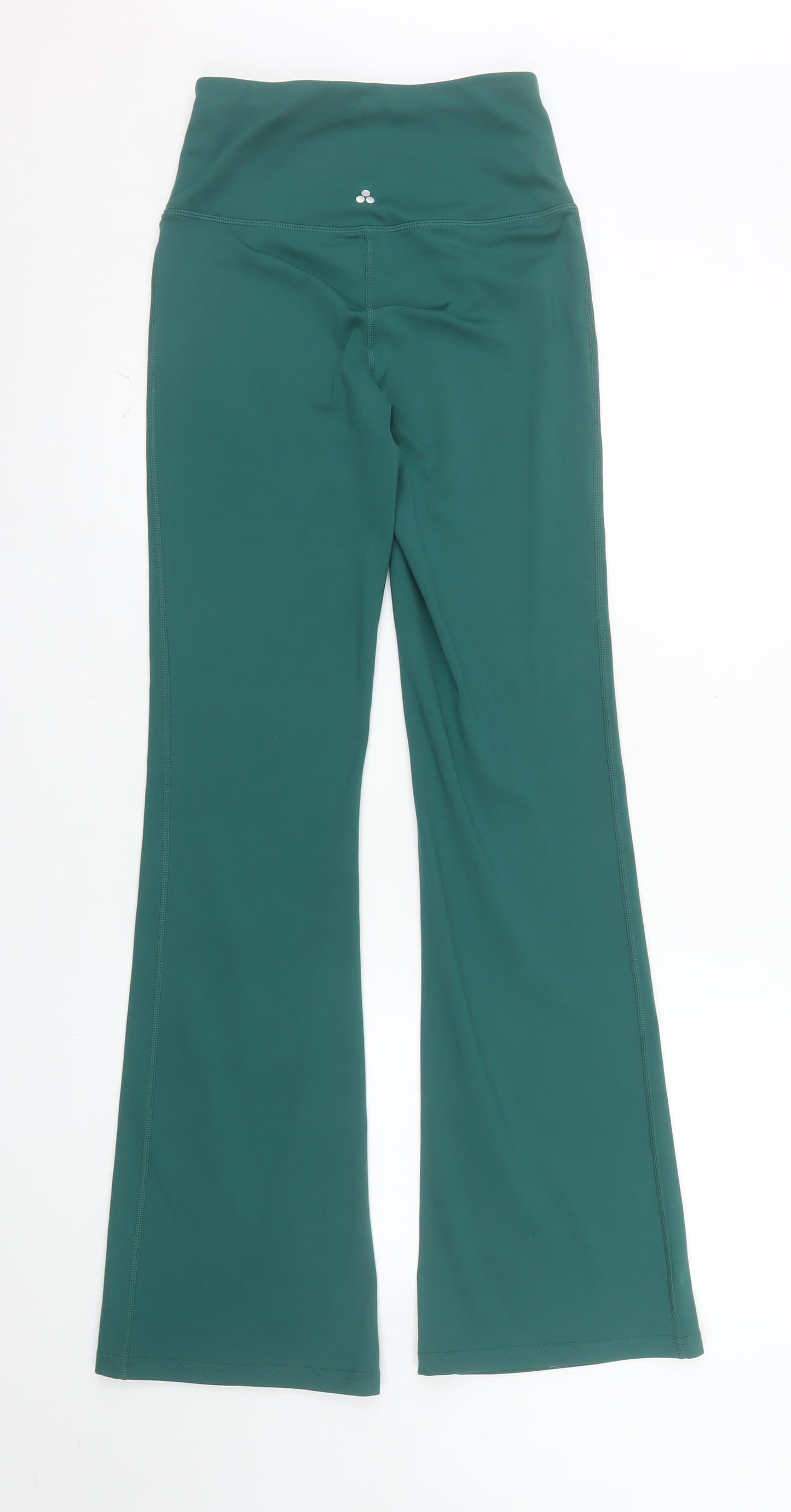 Dunnes Stores Women’s Green Flared Activewear Trousers XS