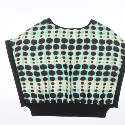 Roz & Ali Women’s Multicoloured Geometric Chiffon Blouse Size 18 Plus