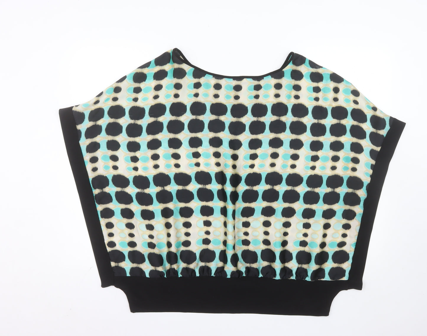 Roz & Ali Women’s Multicoloured Geometric Chiffon Blouse Size 18 Plus