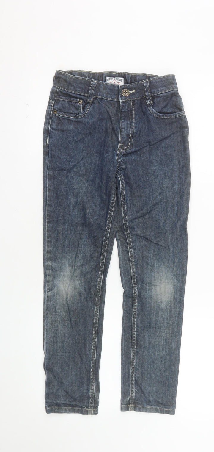 J Jeans Authentic Boys Blue Straight Denim Jeans Age 10 Regular Fit