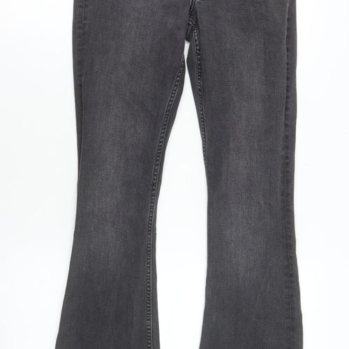 Primark Women Black Bootcut Jeans Size 8 Regular Fit Denim Co