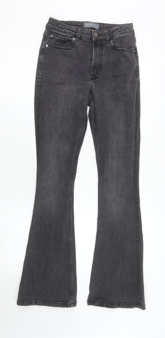 Primark Women Black Bootcut Jeans Size 8 Regular Fit Denim Co