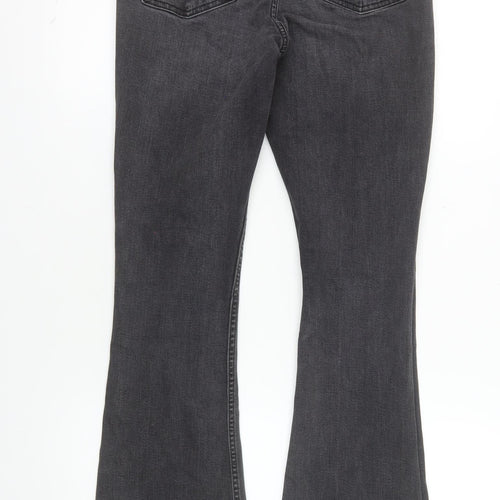 Primark Women Black Bootcut Jeans Size 8 Regular Fit Denim Co