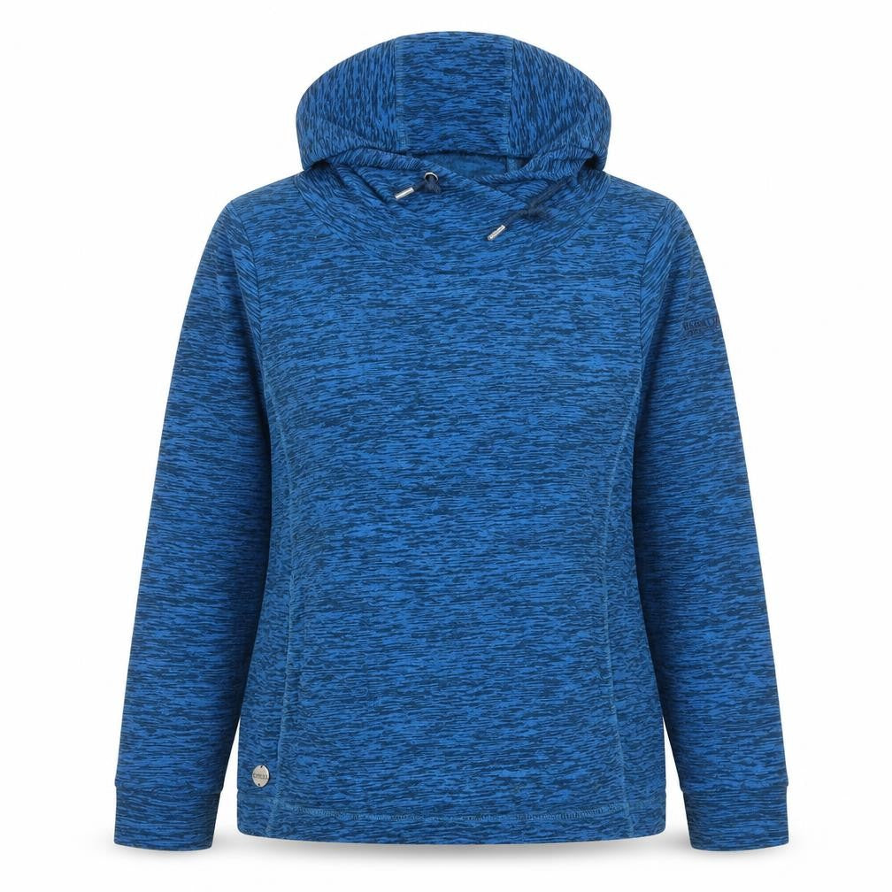 Regatta Great Outdoors Women's Blue Hoodie UK 12 Pullover Fleece