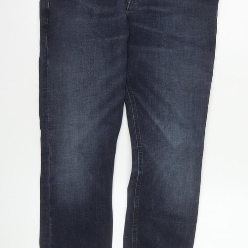 Tommy Jeans Men's Blue Slim Fit Dark Wash Denim Jeans 31W 32L