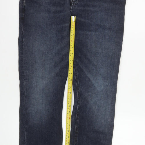 Tommy Jeans Men's Blue Slim Fit Dark Wash Denim Jeans 31W 32L