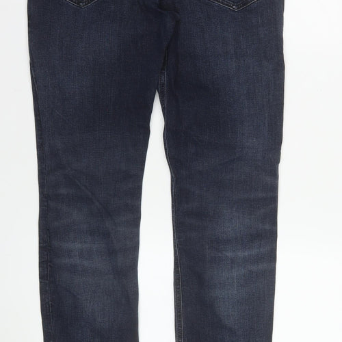 Tommy Jeans Men's Blue Slim Fit Dark Wash Denim Jeans 31W 32L