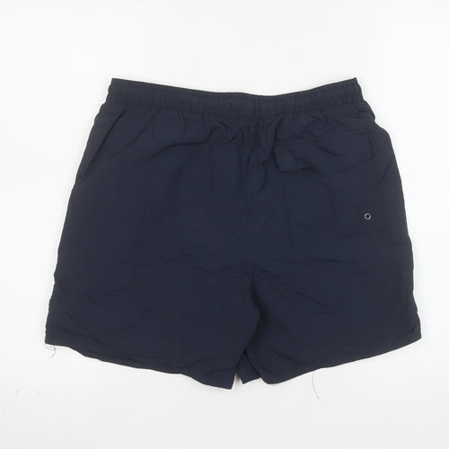 French Connection Men's Black Athletic Shorts M Nylon Quick Dry