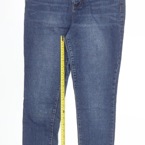 d.jeans Women Blue Size 10 Skinny Slim Fit Stretch Denim Jeans