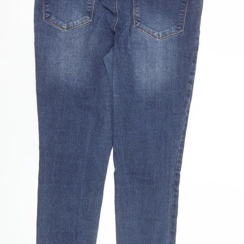 d.jeans Women Blue Size 10 Skinny Slim Fit Stretch Denim Jeans