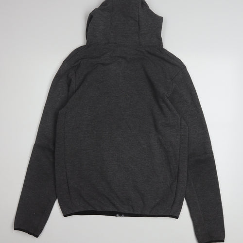 Nike Men’s Grey Full Zip Hoodie M Hooded Sportswear