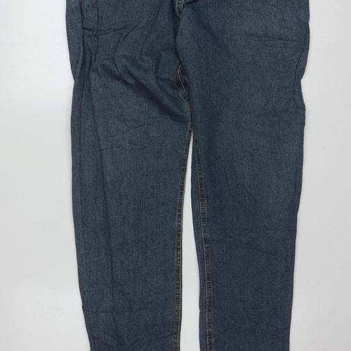 Levi's 505 Men's Blue Regular Fit Straight Denim Jeans W36 L34