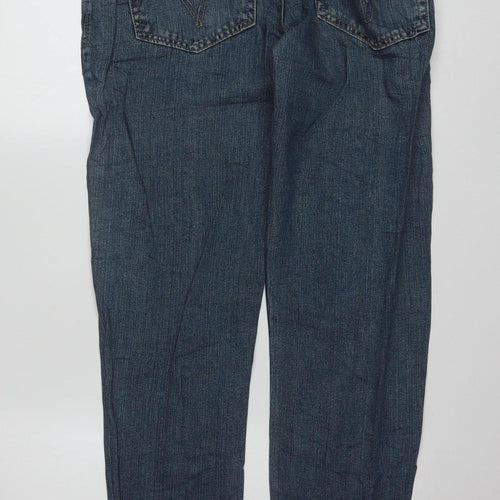 Levi's 505 Men's Blue Regular Fit Straight Denim Jeans W36 L34