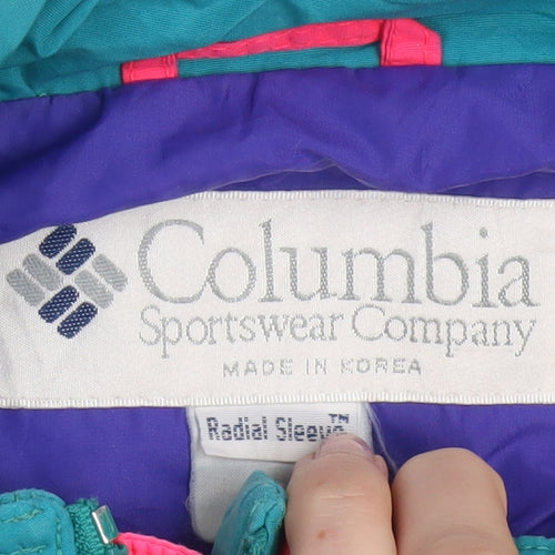 Columbia Men’s Blue XL 90s Wind-Resistant Puffer Jacket