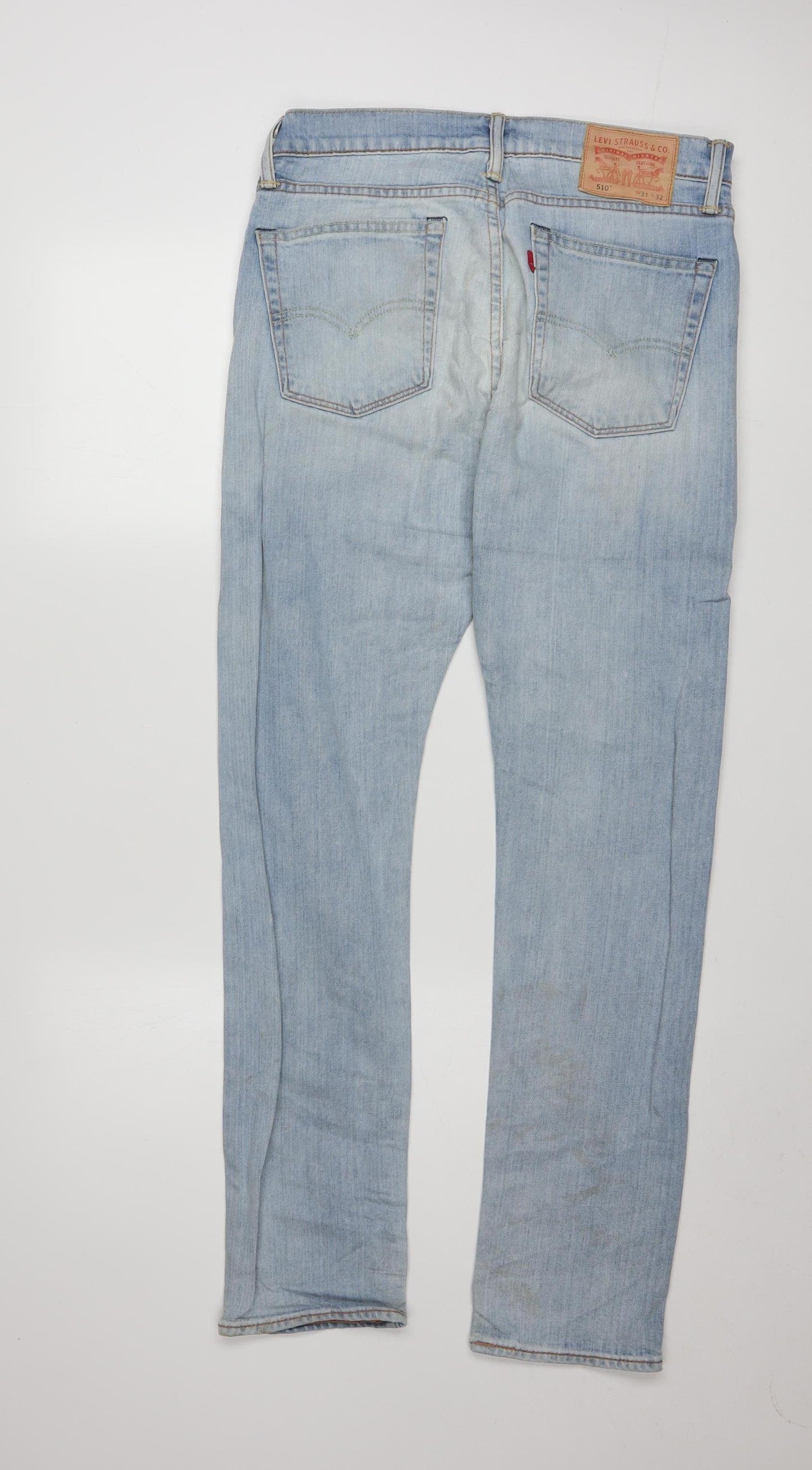 Levi’s 510 Men’s Blue Light Wash Skinny Denim Jeans W31 L32