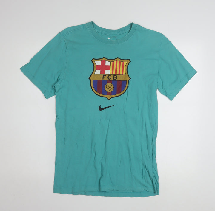 Nike Men's Green FCB Barcelona Graphic T-Shirt Size S