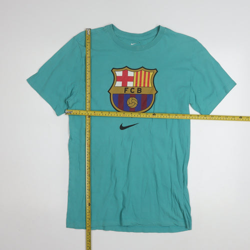 Nike Men's Green FCB Barcelona Graphic T-Shirt Size S