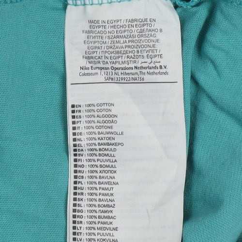Nike Men's Green FCB Barcelona Graphic T-Shirt Size S